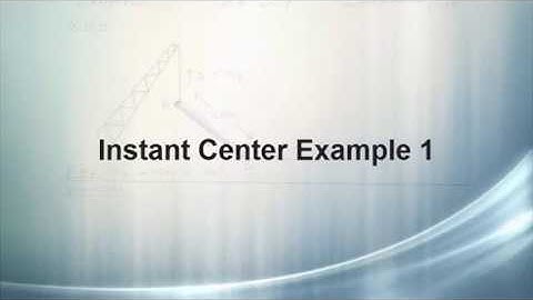Instant Center Example 1