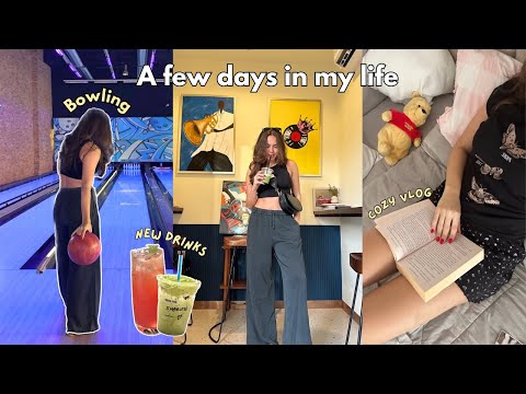Days in my life | Girl’s day out, makeup shopping, and cozy days at home!🍵