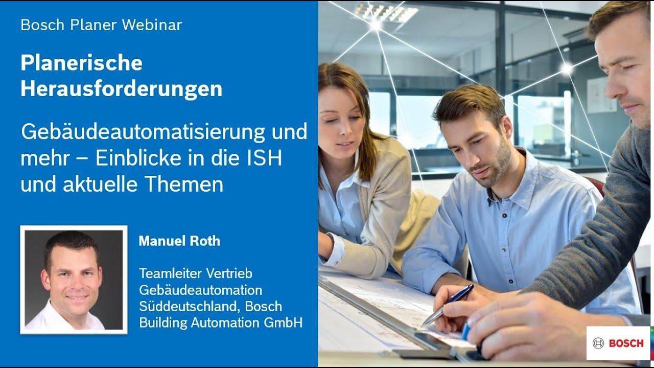 Bosch Planer inar Rückblick Highlights ISH und Bosch Building