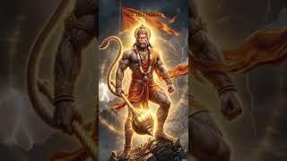 Powerful Hanuman Ji Divine Form 🔥 Jai Bajrangbali #shorts #hanuman #hanumanji #viral