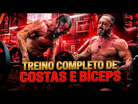 DIVISÃO DE HOJE #6 PULL- COSTAS, OMBRO POSTERIOR E BÍCEPS COMPLETO