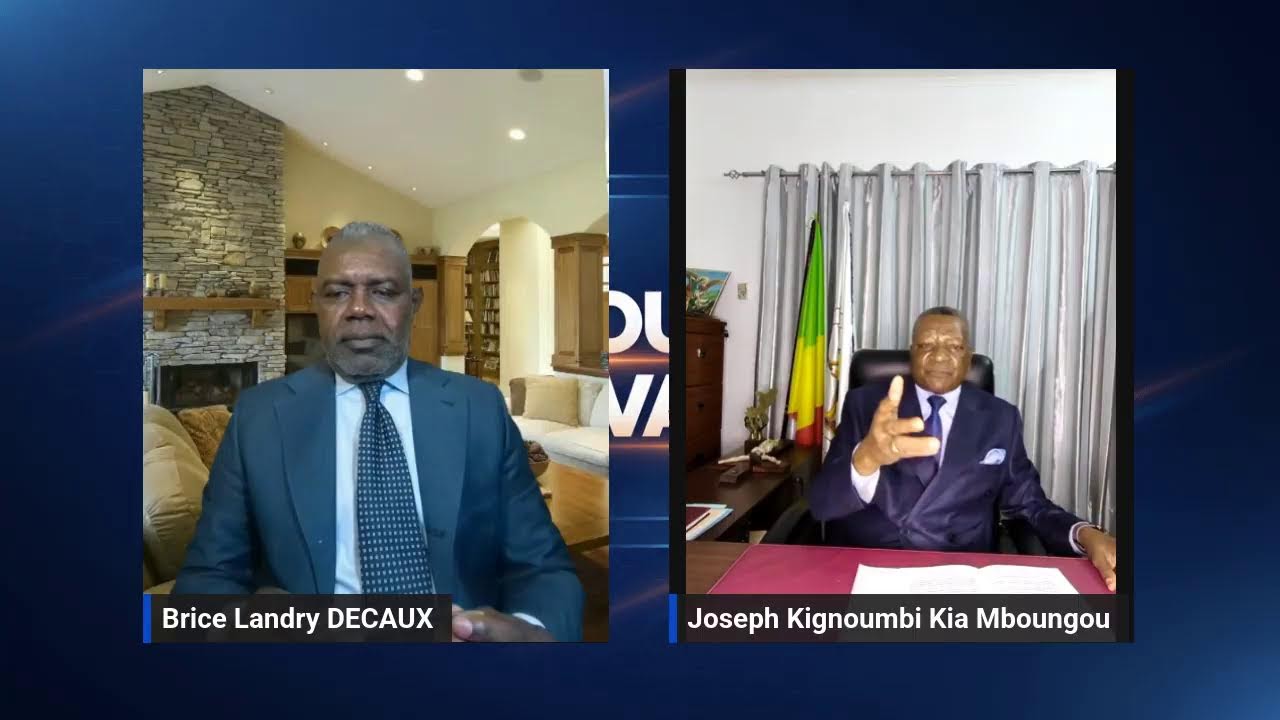 1H POUR CONVAINCRE. Josph Kignoumbi Kia-Mboungou