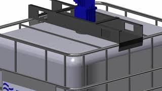 Agitador VTA para tanques IBC