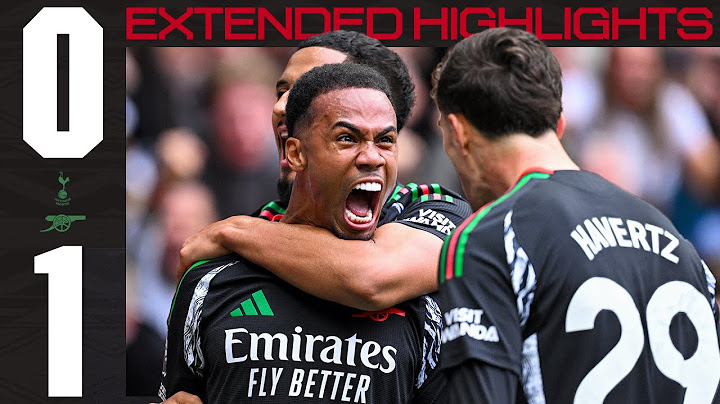 Big Gabi with a BIG winner! EXTENDED HIGHLIGHTS | Tottenham Hotspur v Arsenal (0-1) | Premier League