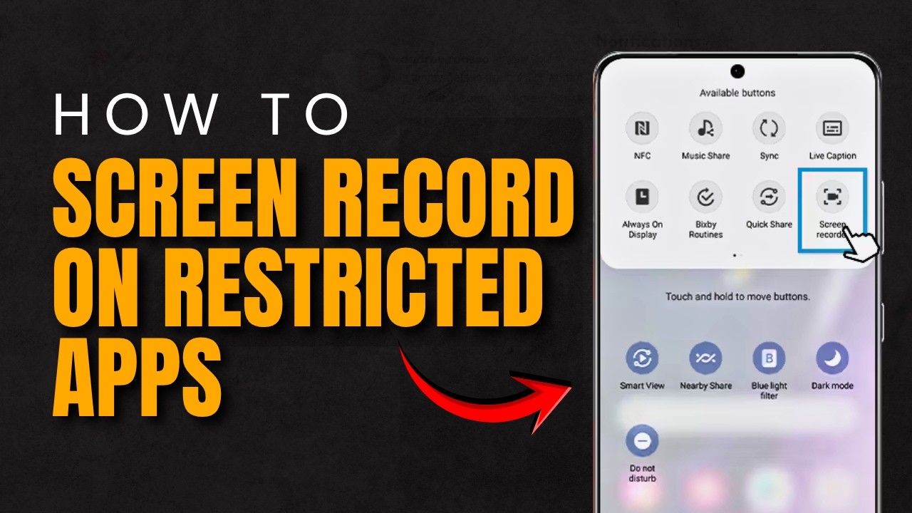 How To Screen Record on Restricted Apps [2026] - YouTube