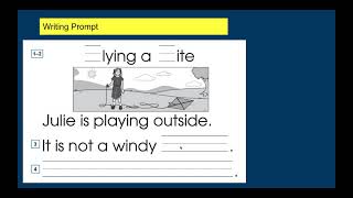 ELPAC- Writing Prompt Flying a Kite.