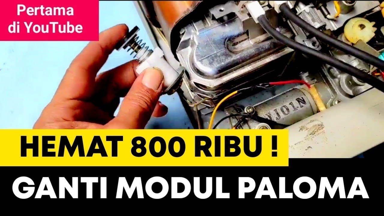 Cara Memasang Modul Universal Pada Water Heater Gas Paloma 