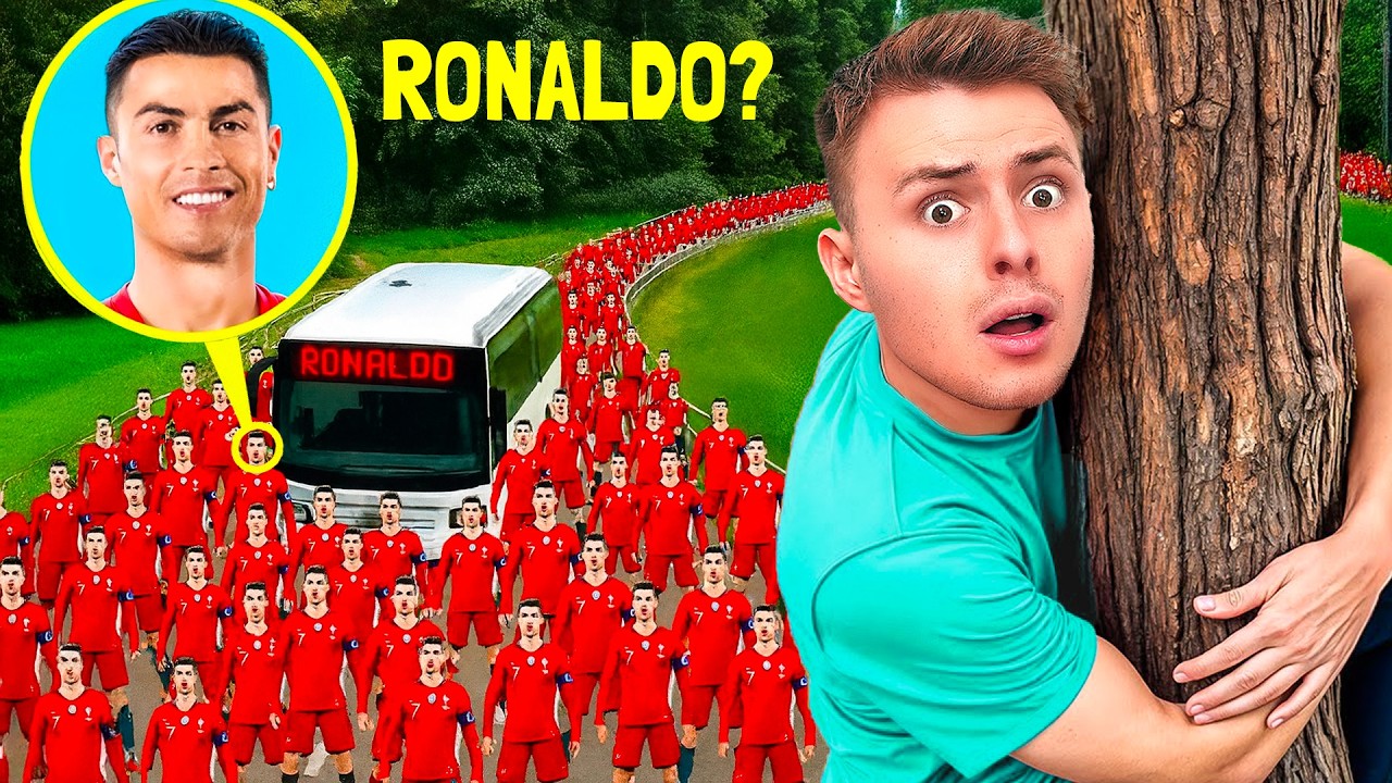 Я НАШЕЛ АВТОБУС ВСЕХ РОНАЛДУ В РЕАЛЬНОЙ ЖИЗНИ!