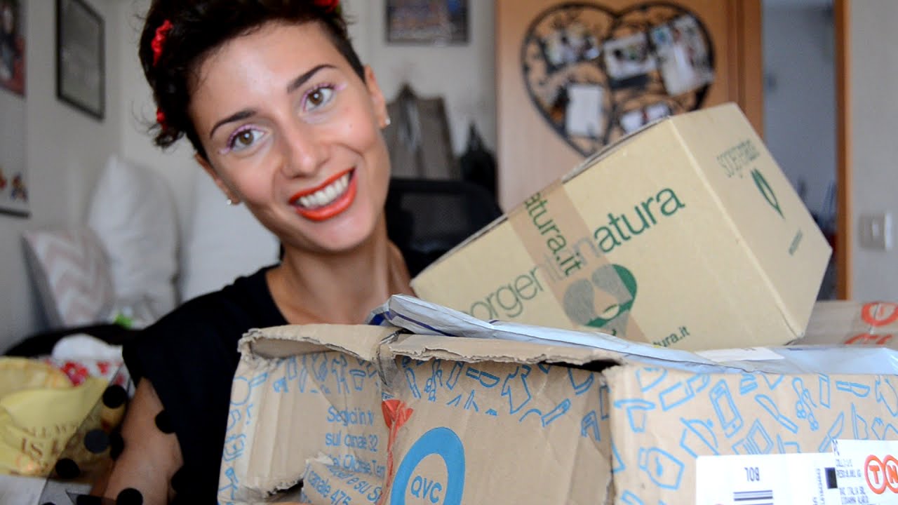 |UNBOXING| pentole,Stoneline,abbigliamento e cibo bio..+SONO STATA MALISSIMO