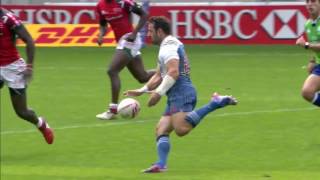 (HD) Paris 7s | Kenya v France | Pool A | Full Match Highlights | Rugby Sevens