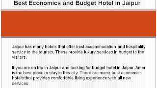 Best Economics and Budget Hotel in Jaipur