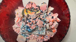 Broken Cornstarch Crunchies And Jumbo Unpolished Chalk