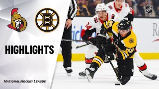 Details NHL Highlights | Senators @ Bruins 11/02/19 Guide