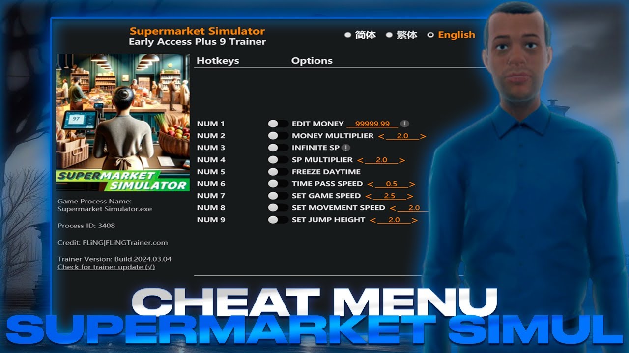 **Undetected** SuperMarket Simulator - Cheat Menu | Updated Cheats For ...