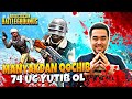 PUBG MOBILE - MANYAKDAN QOCHIB QOL 74 UC YUTIB OL BOKS LOBBI TEZ KUNDA KONKURS O'ZBEKCHA STRIM