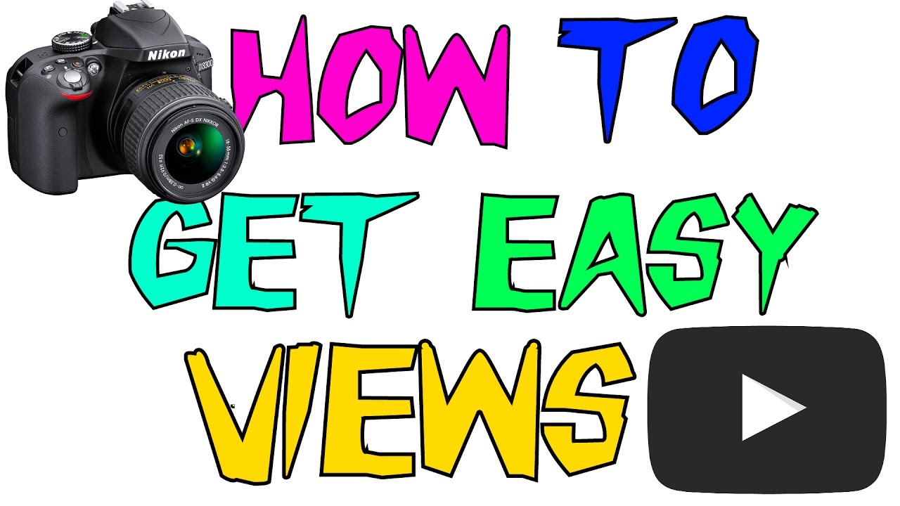 HOW TO GET MORE VIEWS ON YOUTUBE 2017👻😱 GET EASY VIEWS QUICKLY👍😻