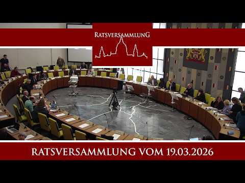 Ratssitzung der Stadt Hannover - Versammlung vom 19.03.2026
