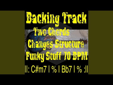 Backing Track Two Chords Changes Structure C#m7 Bb7
