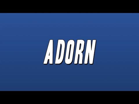 Miguel - Adorn (Lyrics)