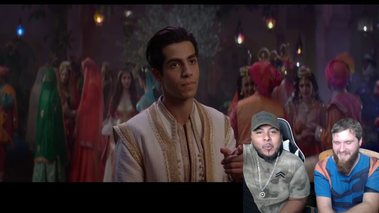 Disneys Aladdin Official Trailer Reaction - YouTube