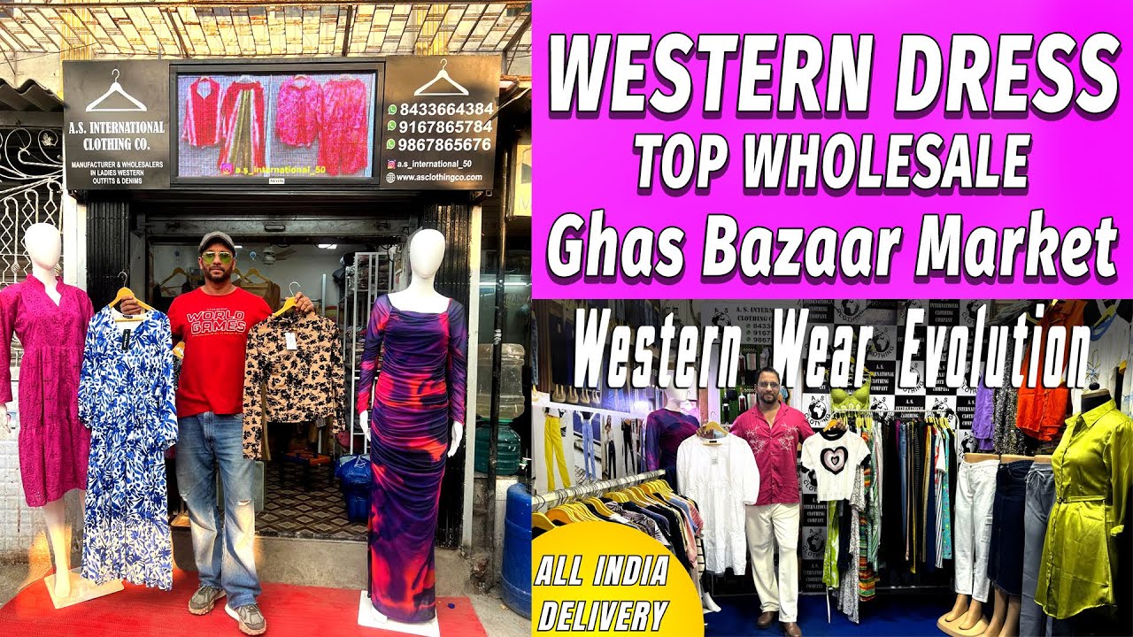 Western dress, Tops Wholesale / Western wear Evolution / A.S International Clothing / Bandra
