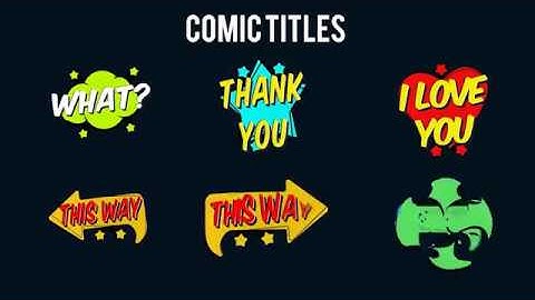 Shapes Titles Creator V.3 || Videohive After Effects Templates