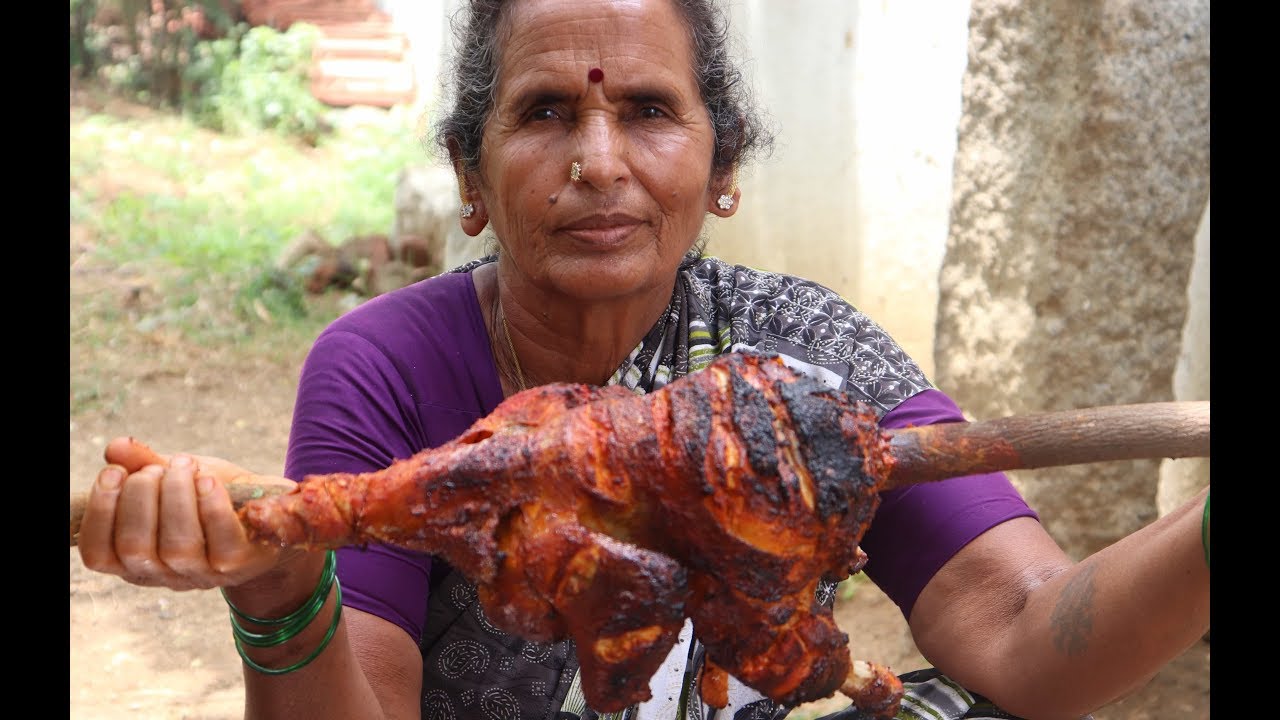 Roasted Chicken Recipe - Village Style Full Roasted Chicken By Our