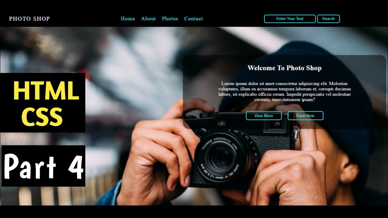 How To Create A Website Using HTML And CSS Step By Step Website ...