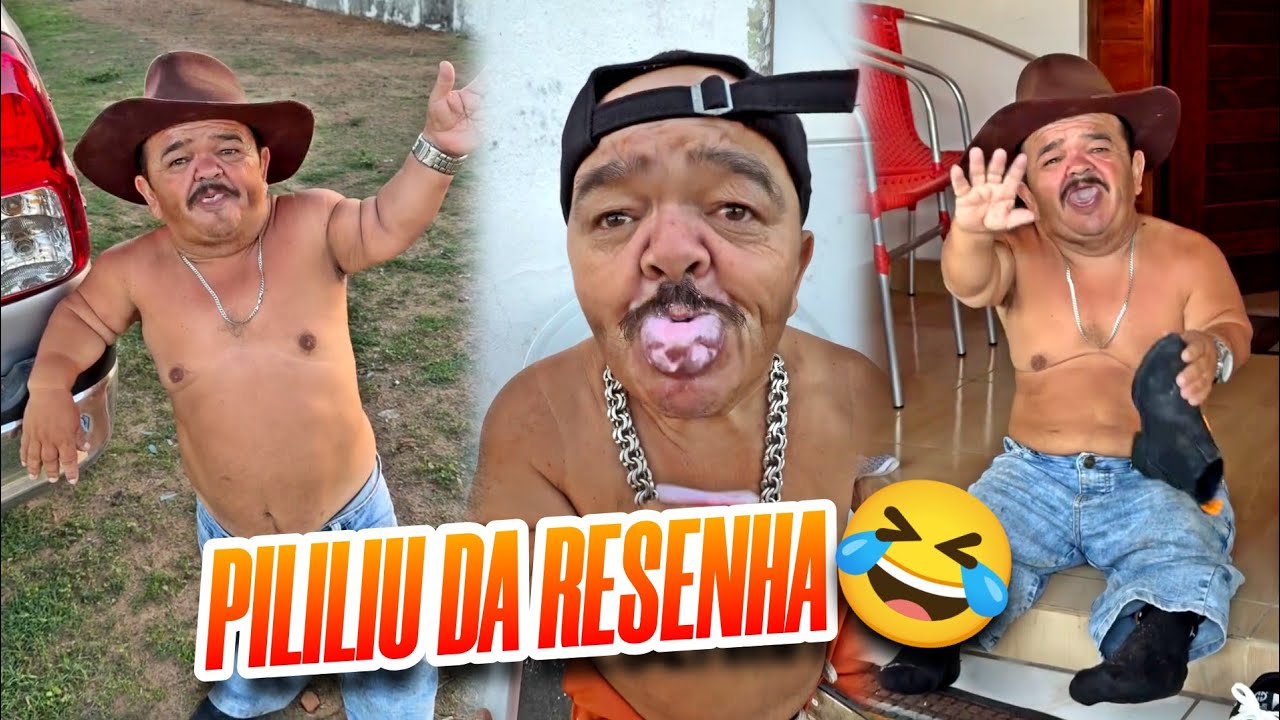 PILILIU DA RESENHA PEGOU AR 😂😂😂 O ANÃO BRUTO 