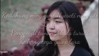 KECEWA - Rina Apriliana Cover ( lirik )