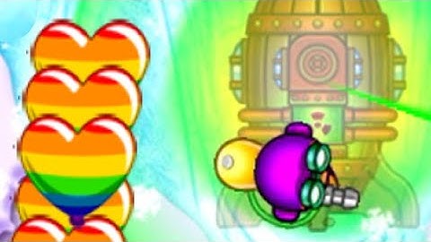 Riskiest All-Out Ever... Will He Defend? Crazy Rushes in BFB Colosseum (Bloons TD Battles)