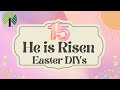 15 must see dollartreeeasterdiys heisrisen  real reason for the easter season compilation