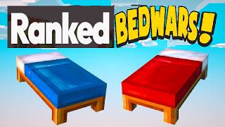 Playing on the NEW Ranked Bedwars Server