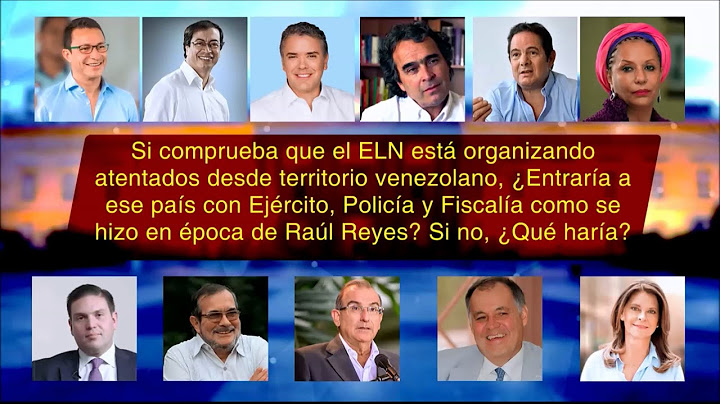 Candidatos presidenciales respondieron sobre migración venezolana y ELN