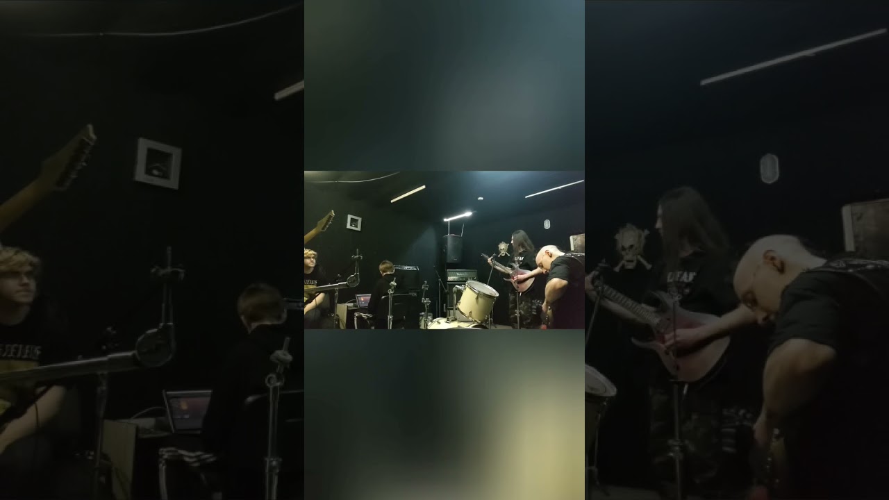5 репетиция Pavor Nocturnus #youtubeshorts #blackmetal #funny #youtube #metal #guitar #deathmetal