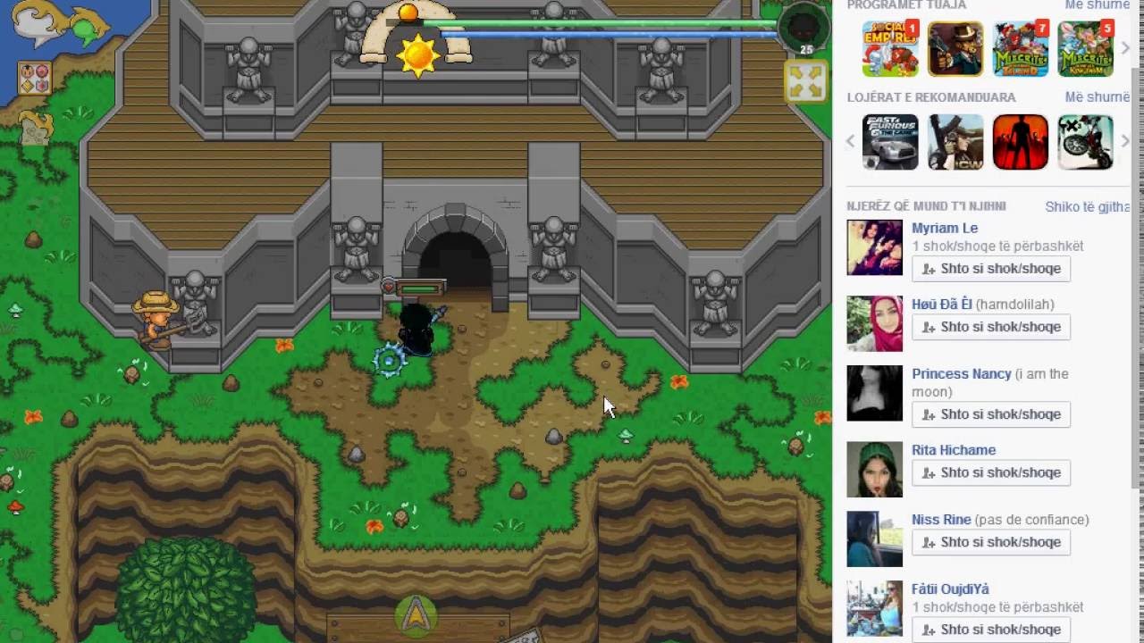 GraalOnline Delteria go in dungeon secret