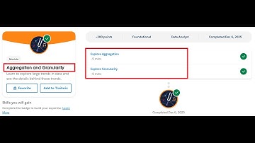 Aggregation and Granularity | Salesforce Trailhead
