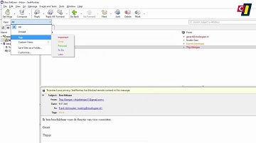 SeaMonkey (2) - E mailfuncties