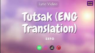 (English Translation) Sefo - Tutsak || Lyric Video