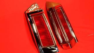 1969 Oldsmobile Delta 88, Dynamic, Regency 98 NOS Taillight Lenses