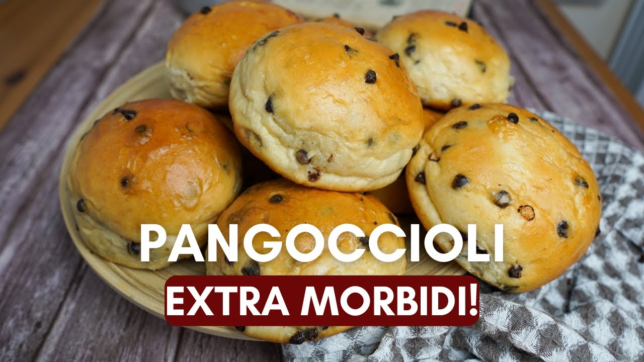 I PANGOCCIOLI: i panini con le gocce di cioccolato extra morbidi