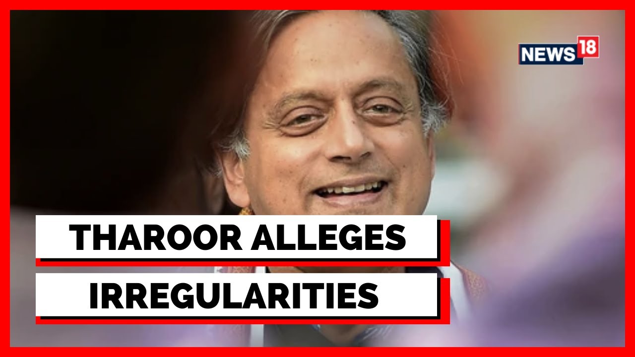 Congress Presidential Elections | Congress News | Shashi Tharoor Writes Letter To Madhusudhan Mistry
