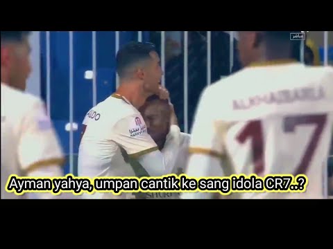 Ayman Yahya, umpan cantik ke sang idola CR7..?