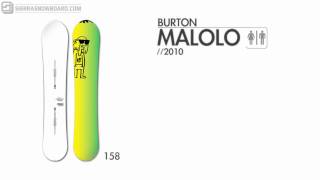 2010 Burton Malolo Snowboard Review - YouTube