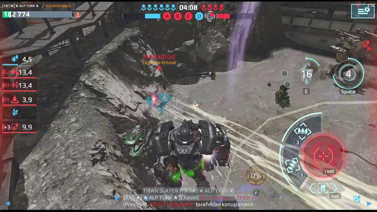 WAR ROBOTS , WAR ROBOTS TÜRKÇE EĞLENCESİNE MAÇLAR Klan İd :140874