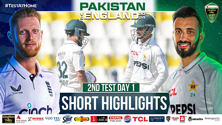 Short Highlights | Pakistan vs England | 2nd Test Day 1 | PCB | M4B1A