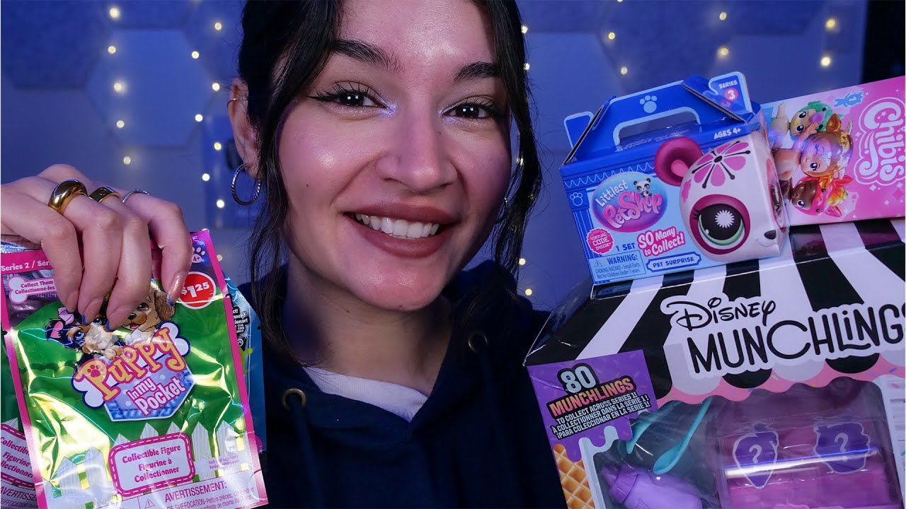 ASMR Opening Cute Blind Boxes Part 2 ♡