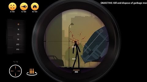 Clear Vision 4 - Brutal Sniper - Gameplay Walkthrough Part 2 - Take out the trash (iOS, Android)