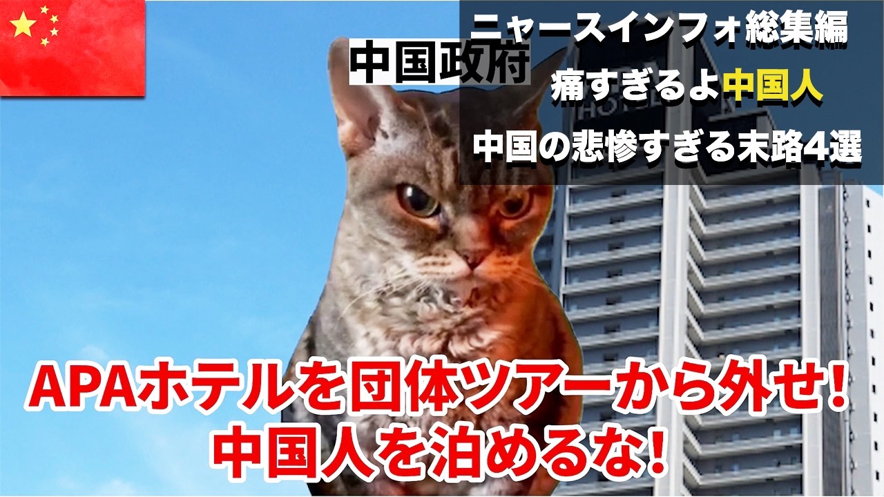 【総集編】中国の“悲惨すぎる末路”4選
