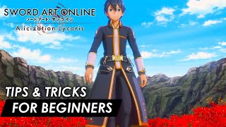 Sword Art Online: Alicization Lycoris - TIPS AND TRICKS FOR BEGINNERS (New Players Guide)